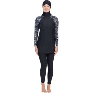 Zoggs Women's Modesty Suit side print Women One Piece Swimsuit in Black Size: 8 Black 8 Zoggs Women's Modesty Suit side print Women One Piece Swimsuit in Black Size: 8 Black 8