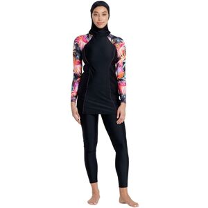 Zoggs Women's Modesty Suit side print Women One Piece Swimsuit in Black Size: 8 Black 8 Zoggs Women's Modesty Suit side print Women One Piece Swimsuit in Black Size: 8 Black 8
