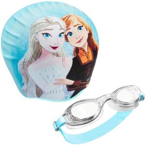 Disney Girl's Frozen Swimming Cap & Goggles Size: 12-14 Years Multicolor 12-14 Years Disney Girl's Frozen Swimming Cap & Goggles Size: 12-14 Years Multicolor 12-14 Years