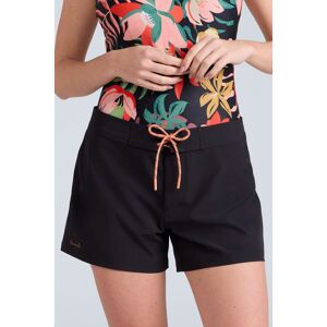 Animal Women's 'Auora' Mini Boardshorts Adjustable Waist Quick Dry Swim Surf Trunks in Black Size: 8 Black 8 Animal Women's 'Auora' Mini Boardshorts Adjustable Waist Quick Dry Swim Surf Trunks in Black Size: 8 Black 8