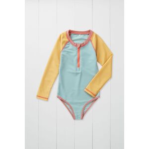 Grass & Air Girl's Ribbed Kids Long Sleeve Swimsuit in Duck Egg Blue Size: 18-24 m Duck Egg Blue 18-24 m Grass & Air Girl's Ribbed Kids Long Sleeve Swimsuit in Duck Egg Blue Size: 18-24 m Duck Egg Blue 18-24 m