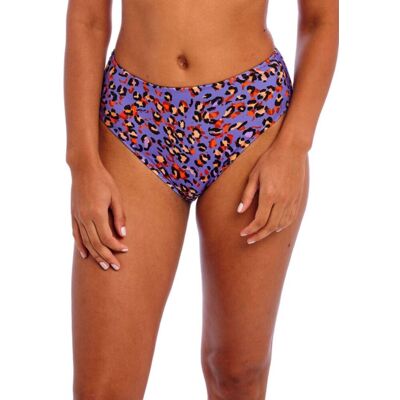 Freya Women's Santiago Nights High Waist Bikini Brief in Purple Size: 16 Purple 16 Freya Women's Santiago Nights High Waist Bikini Brief in Purple Size: 16 Purple 16
