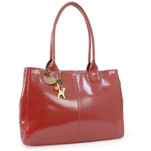 Catwalk Collection Handbags Women's Kensington Large Leather Tote Bag in Red Red Large Catwalk Collection Handbags Women's Kensington Large Leather Tote Bag in Red Red Large