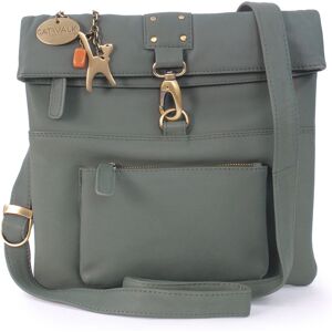 Catwalk Collection Handbags Women's Dispatch Leather Cross Body Messenger Bag in Green Size: Small Green Small Catwalk Collection Handbags Women's Dispatch Leather Cross Body Messenger Bag in Green Size: Small Green Small