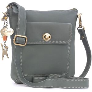Catwalk Collection Handbags Women's Laura Small Leather Cross Body Bag in Green Green Small Catwalk Collection Handbags Women's Laura Small Leather Cross Body Bag in Green Green Small