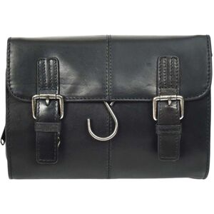 House of Leather Men's Mens Real Leather Hanging Toiletry Wash Bag Shaving Kit Pouch Cruise Black Size: Small Black Small House of Leather Men's Mens Real Leather Hanging Toiletry Wash Bag Shaving Kit Pouch Cruise Black Size: Small Black Small