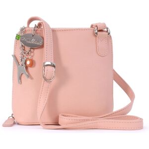 Catwalk Collection Handbags Women's Lena Small Leather Crossbody Bag in Pink Pink Small Catwalk Collection Handbags Women's Lena Small Leather Crossbody Bag in Pink Pink Small