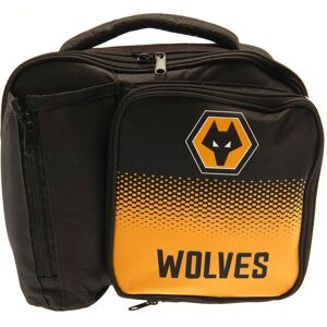 Wolverhampton Wanderers FC Fade Lunch Bag in Black Black One Size Wolverhampton Wanderers FC Fade Lunch Bag in Black Black One Size