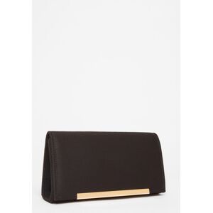 Quiz Women's Black Long Clutch Bag Black One Size Quiz Women's Black Long Clutch Bag Black One Size