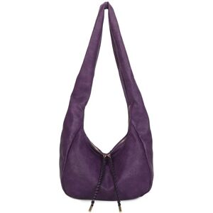 Fontanella Fashion Women's Gummi PU Leather Hobo Shoulder Bag in Purple Purple One Size Fontanella Fashion Women's Gummi PU Leather Hobo Shoulder Bag in Purple Purple One Size