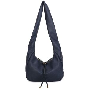 Fontanella Fashion Women's Gummi PU Leather Hobo Shoulder Bag in Navy Navy One Size Fontanella Fashion Women's Gummi PU Leather Hobo Shoulder Bag in Navy Navy One Size