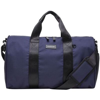 Consigned Dallin Barrel Holdall in Navy Navy Consigned Dallin Barrel Holdall in Navy Navy