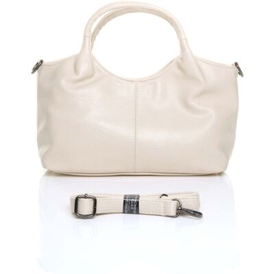 AJVANI Women's Casual Everyday Detachable Strap Crossbody Shoulder Tote Bag in Beige Beige One Size AJVANI Women's Casual Everyday Detachable Strap Crossbody Shoulder Tote Bag in Beige Beige One Size