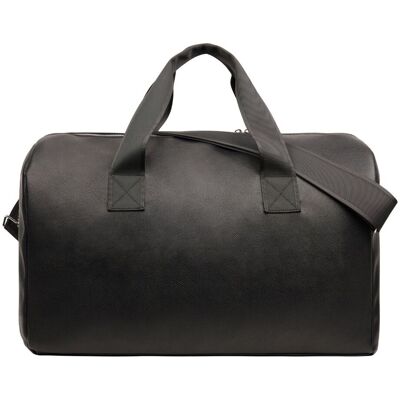Vinga Men's Bermond PU Weekend Bag in Black Black One Size Vinga Men's Bermond PU Weekend Bag in Black Black One Size