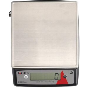 Taylor Stainless Steel Digital Portion Control Kitchen Scale, 10kg, Gift Boxed in Silver Silver Taylor Stainless Steel Digital Portion Control Kitchen Scale, 10kg, Gift Boxed in Silver Silver