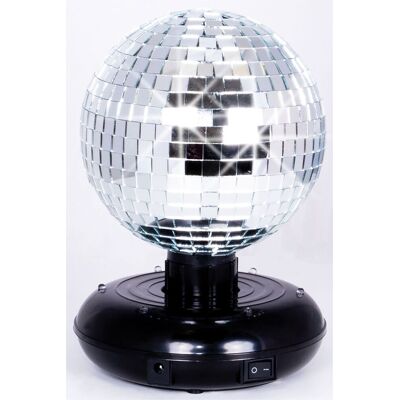 Cheetah 6" (152mm) Mirror Ball & Led in Silver Silver Cheetah 6" (152mm) Mirror Ball & Led in Silver Silver