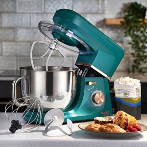 Cooks Professional Stand Mixer 1200W with 6 Speeds, Pulse Function, 7L Mixing Bowl in Teal Teal Cooks Professional Stand Mixer 1200W with 6 Speeds, Pulse Function, 7L Mixing Bowl in Teal Teal