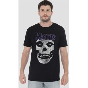Misfits - Skull Logo T-Shirt, Black Size: 5XL Black 5XL Misfits - Skull Logo T-Shirt, Black Size: 5XL Black 5XL