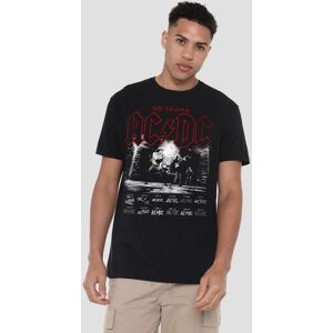 AC/DC Logo Stack Unisex Adult T-Shirt, Black Size: Large Black L AC/DC Logo Stack Unisex Adult T-Shirt, Black Size: Large Black L
