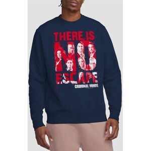 Paramount Home Entertainment Criminal Minds No Escape Crew Sweatshirt, Navy Size: Small Navy S Paramount Home Entertainment Criminal Minds No Escape Crew Sweatshirt, Navy Size: Small Navy S