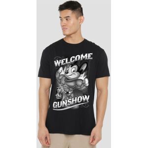 Paramount Home Entertainment Mighty Mouse Mighty Gunshow Unisex T-Shirt, Black Size: 3XL Black 3XL Paramount Home Entertainment Mighty Mouse Mighty Gunshow Unisex T-Shirt, Black Size: 3XL Black 3XL