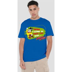 Paramount Home Entertainment Mighty Mouse Here I Come Unisex T-Shirt, Royal Blue Size: 3XL Royal 3XL Paramount Home Entertainment Mighty Mouse Here I Come Unisex T-Shirt, Royal Blue Size: 3XL Royal 3XL