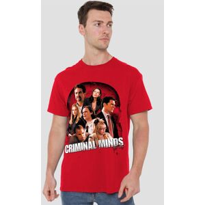 Paramount Home Entertainment Criminal Minds Brain Trust Unisex T-Shirt, Red Size: Medium Red M Paramount Home Entertainment Criminal Minds Brain Trust Unisex T-Shirt, Red Size: Medium Red M