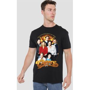 Paramount Home Entertainment Cheers Group Shot Unisex T-Shirt, Black Size: 5XL Black 5XL Paramount Home Entertainment Cheers Group Shot Unisex T-Shirt, Black Size: 5XL Black 5XL