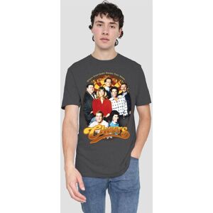 Paramount Home Entertainment Cheers Group Shot-Adult Heather, Black in Charcoal Size: Medium Charcoal M Paramount Home Entertainment Cheers Group Shot-Adult Heather, Black in Charcoal Size: Medium Charcoal M