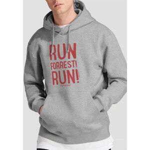 Paramount Home Entertainment Forrest Gump The Run Forrest Run Unisex Hoodie, Athletic Heather in Light Grey Size: 2XL Light Grey 2XL Paramount Home Entertainment Forrest Gump The Run Forrest Run Unisex Hoodie, Athletic Heather in Light Grey Size: 2XL Light Grey 2XL