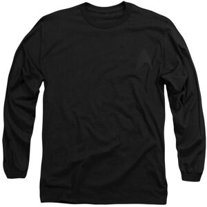 Star Trek Darkness Command Logo Long Sleeve T-Shirt, Black Size: Medium Black M Star Trek Darkness Command Logo Long Sleeve T-Shirt, Black Size: Medium Black M