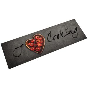 Berkfield Home Kitchen Rug Washable Cooking Text 45x150 cm Velvet in Grey Grey 45x150 cm Berkfield Home Kitchen Rug Washable Cooking Text 45x150 cm Velvet in Grey Grey 45x150 cm