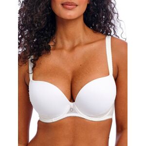 Freya Women's Fascinate Moulded Plunge T-Shirt Bra in White Size: 28FF White 28FF Freya Women's Fascinate Moulded Plunge T-Shirt Bra in White Size: 28FF White 28FF