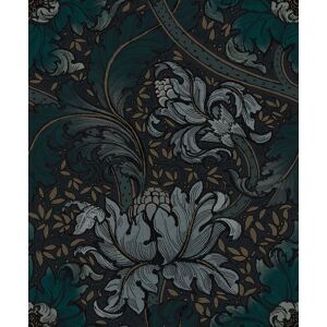 Galerie Wallcoverings Off The Wall by Laurence Llewelyn-Bowen Morris Major Floral Wallpaper in Blue Size: 10050mm x 530mm Blue 10050mm x 530mm Galerie Wallcoverings Off The Wall by Laurence Llewelyn-Bowen Morris Major Floral Wallpaper in Blue Size: 10050mm x 530mm Blue 10050mm x 530mm