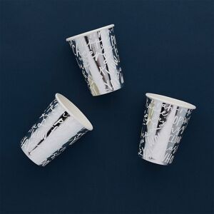 Club Green Silver Celebrate Paper Cups - Pack of 10 Silver Club Green Silver Celebrate Paper Cups - Pack of 10 Silver