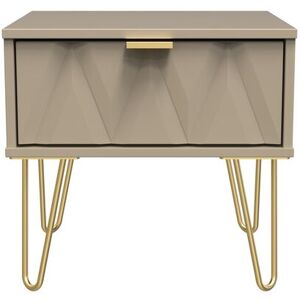 Ready Assembled 2 U Dallas 1 Drawer Bedside (Ready Assembled) in Light Brown Light Brown Ready Assembled 2 U Dallas 1 Drawer Bedside (Ready Assembled) in Light Brown Light Brown