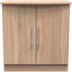 Ready Assembled 2 U Carlton 2 Door Cabinet (Ready Assembled) in Light Oak Size: Medium Light Oak Medium Ready Assembled 2 U Carlton 2 Door Cabinet (Ready Assembled) in Light Oak Size: Medium Light Oak Medium