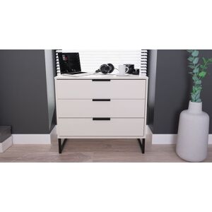 Ready Assembled 2 U Fuji 3 Drawer Chest (Ready Assembled) in Stone Stone Ready Assembled 2 U Fuji 3 Drawer Chest (Ready Assembled) in Stone Stone