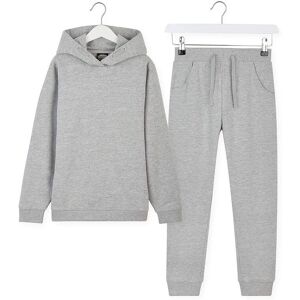 CityComfort Girl's Tracksuit Set - Over The Head Hoodie & Joggers in Grey Size: 7-8 Years Grey 7-8 Years CityComfort Girl's Tracksuit Set - Over The Head Hoodie & Joggers in Grey Size: 7-8 Years Grey 7-8 Years