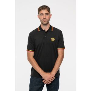 Guns N' Roses Guns N Roses Pistols Logo Polo Shirt in Black Size: Medium Black M Guns N' Roses Guns N Roses Pistols Logo Polo Shirt in Black Size: Medium Black M