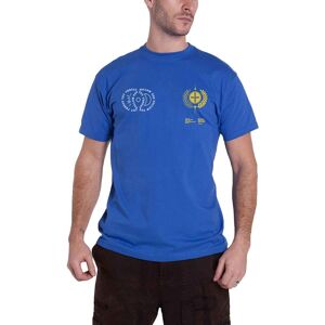 Imagine Dragons Lyrics Band Logo T-Shirt in Blue Size: XL Blue XL Imagine Dragons Lyrics Band Logo T-Shirt in Blue Size: XL Blue XL