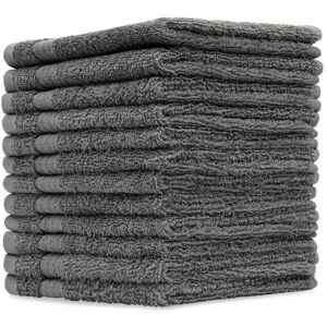 CityComfort Pack Of 12 Towels in Grey Grey CityComfort Pack Of 12 Towels in Grey Grey