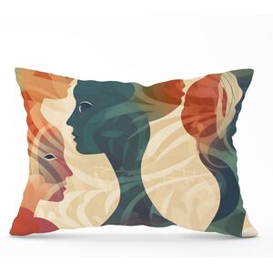 Warren Reed - Designer Coloured Silhouette Cushions in Green Size: 45 cm x 45 cm Green 45 cm x 45 cm Warren Reed - Designer Coloured Silhouette Cushions in Green Size: 45 cm x 45 cm Green 45 cm x 45 cm