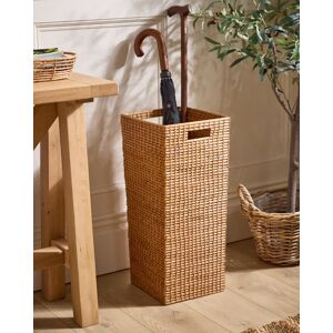 Dibor Traditional Square Natural Rattan Umbrella Stand Basket Natural Dibor Traditional Square Natural Rattan Umbrella Stand Basket Natural