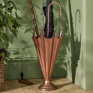 Dibor Vintage Copper Elegant Crown Design for Hallway or Entryway Umbrella Stand H75 x D30cm in Gold Gold Dibor Vintage Copper Elegant Crown Design for Hallway or Entryway Umbrella Stand H75 x D30cm in Gold Gold