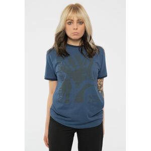 Down Intoxicated Ringer T-Shirt in Blue Size: Small Blue S Down Intoxicated Ringer T-Shirt in Blue Size: Small Blue S