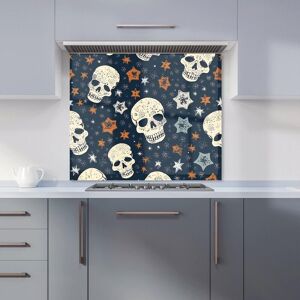 Warren Reed - Designer Skulls & Stars Kitchen Splashback Size: 900mm x 750mm Multicolor 900mm x 750mm Warren Reed - Designer Skulls & Stars Kitchen Splashback Size: 900mm x 750mm Multicolor 900mm x 750mm