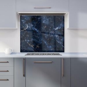 Warren Reed - Designer Navy Blue Quartz Effect Kitchen Splashback Size: 600mm x 650mm Blue 600mm x 650mm Warren Reed - Designer Navy Blue Quartz Effect Kitchen Splashback Size: 600mm x 650mm Blue 600mm x 650mm