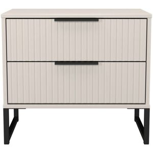 Ready Assembled 2 U Menai 2 Drawer Side Table (Ready Assembled) in Taupe Size: Small Taupe Small Ready Assembled 2 U Menai 2 Drawer Side Table (Ready Assembled) in Taupe Size: Small Taupe Small