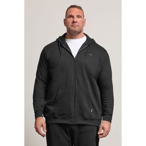 BadRhino Men's Zip Through Hoodie in Black Size: 7-8XL Black 7-8XL BadRhino Men's Zip Through Hoodie in Black Size: 7-8XL Black 7-8XL